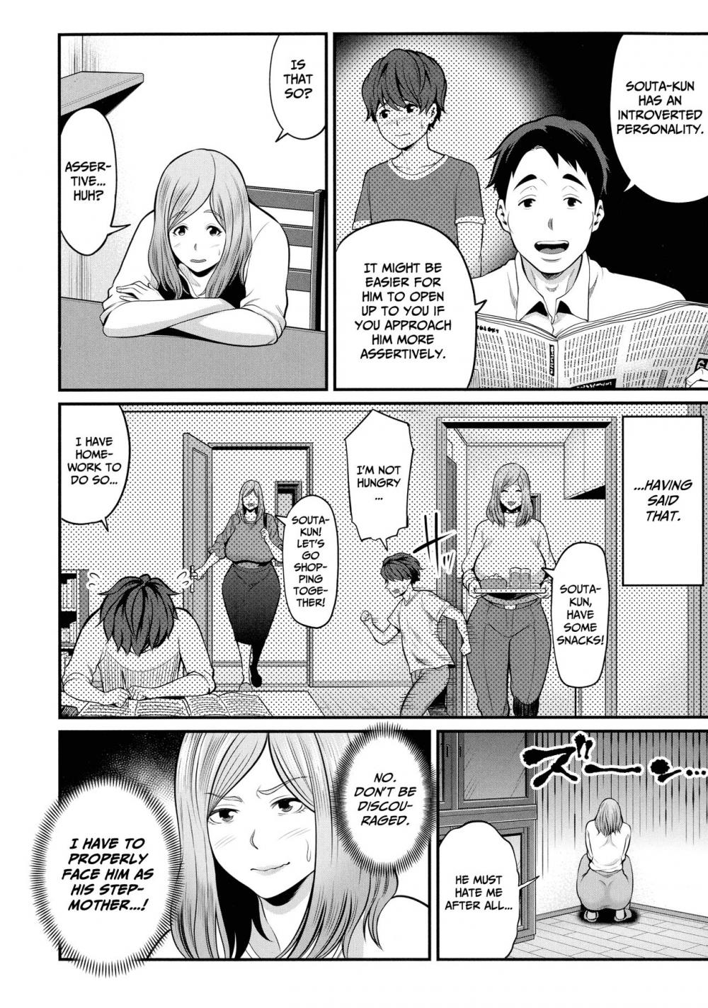 Hentai Manga Comic-Together With Mom-Chapter 1-4